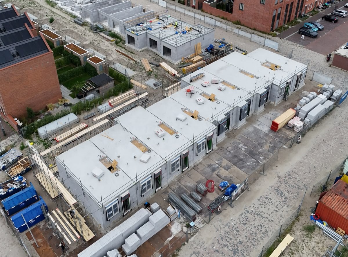 Bouwupdate: De woningen krijgen steeds meer vorm